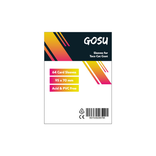 FUNDAS PREMIUM 70 X 95 MM (64 PCS - 100 MICRAS) TACO GATO CABRA QUESO PIZZA