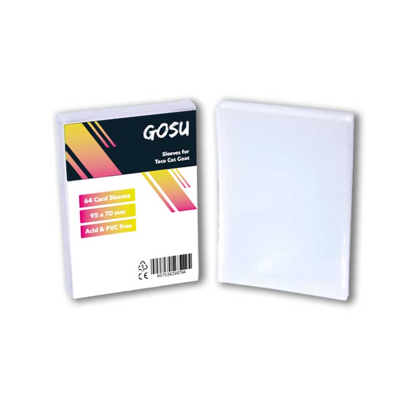 FUNDAS PREMIUM 70 X 95 MM (64 PCS - 100 MICRAS) TACO GATO CABRA QUESO PIZZA