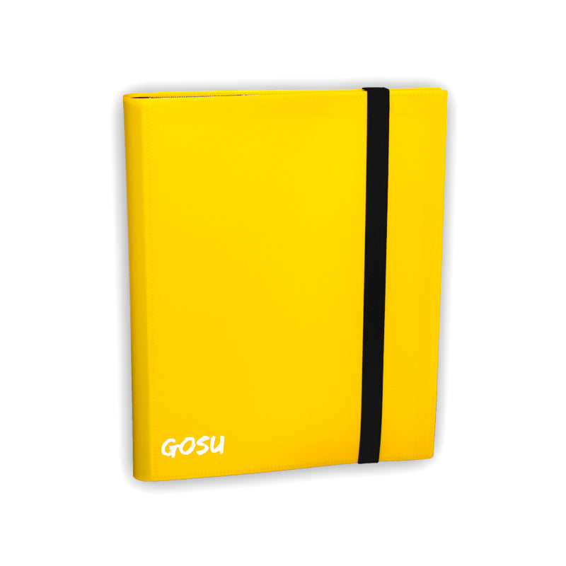 BINDER YELLOW - 9 POCKET 360 CARD SLOTS