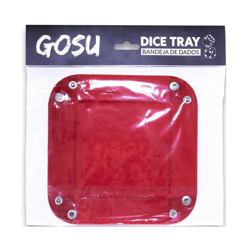 DICE TRAY SQUARE: RED