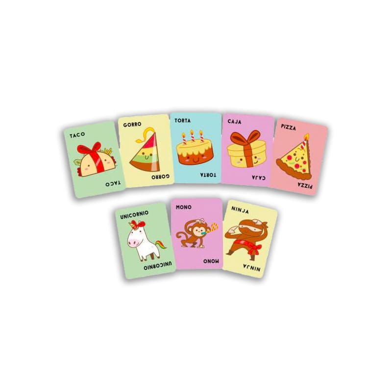 TACO GORRO TORTA CAJA PIZZA