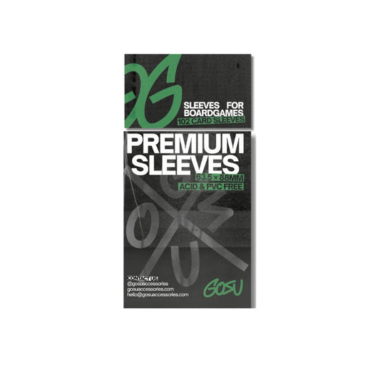 [PRE-VENTA] FUNDAS PREMIUM 63.5 X 88 MM FOR BOARDGAMES (100 PCS - 100 MICRAS)