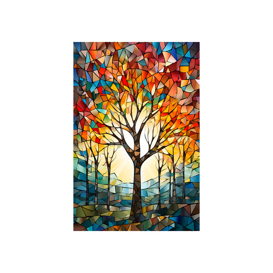 [DP] VITRAL TREE 20X30CM